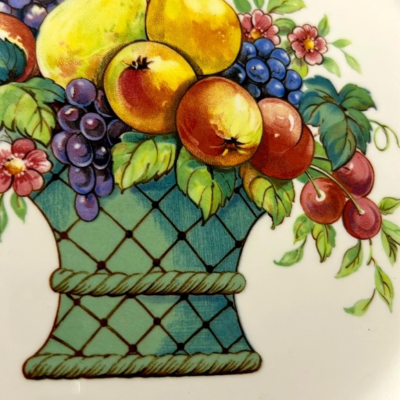 Vintage Villeroy & Boch Lattice‎ Basket 1748 Premium Porcelain Dinner Chop Plate - Picture 6 of 11